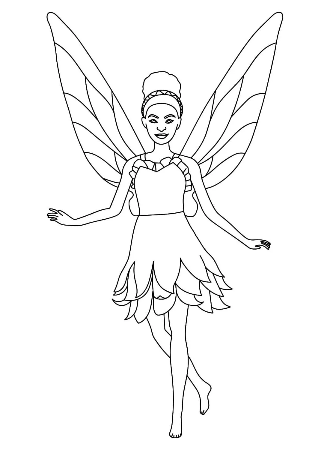 Dibujos para colorear e imprimir Tinker Bell