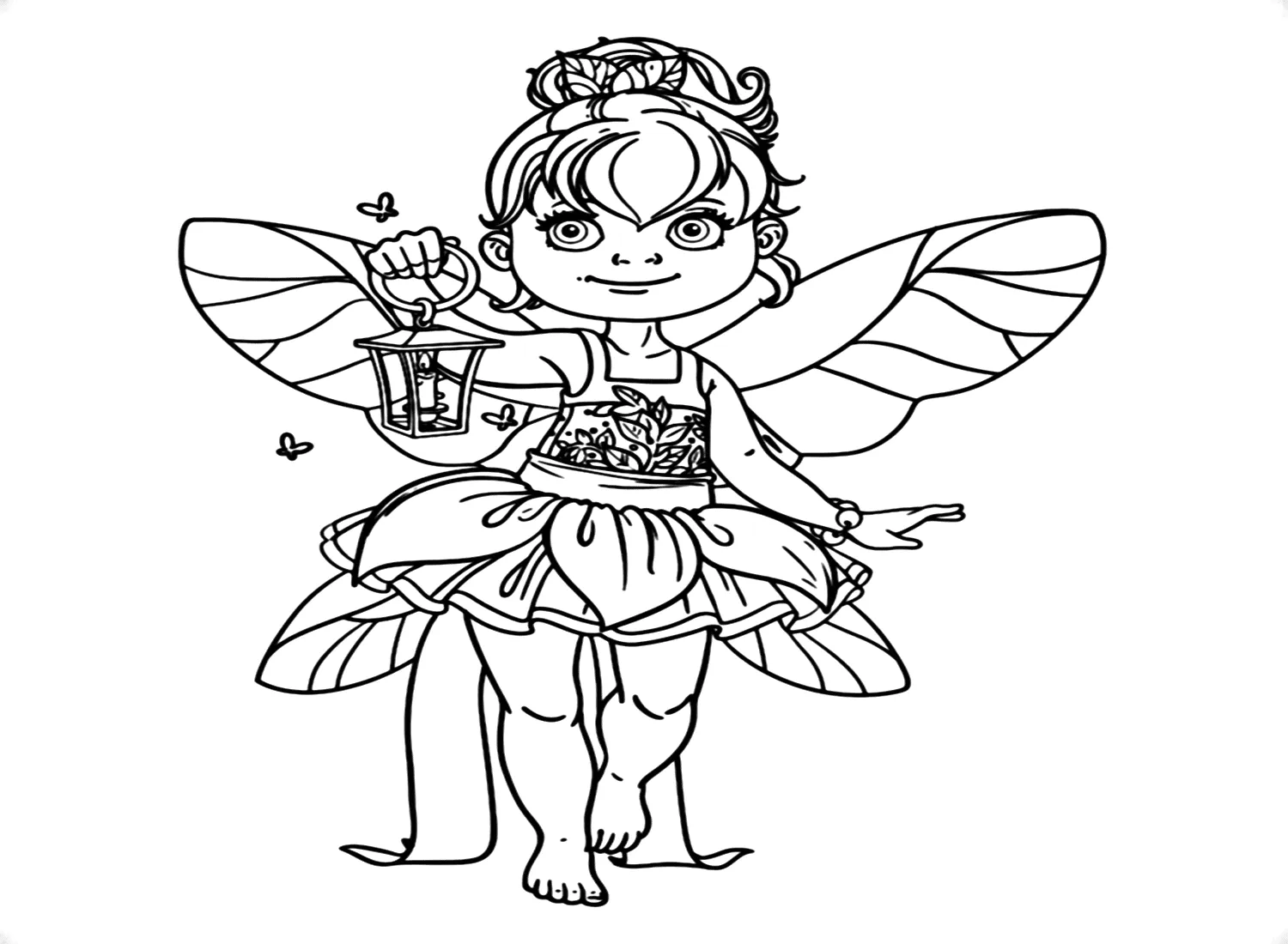 Dibujos para colorear e imprimir Tinker Bell