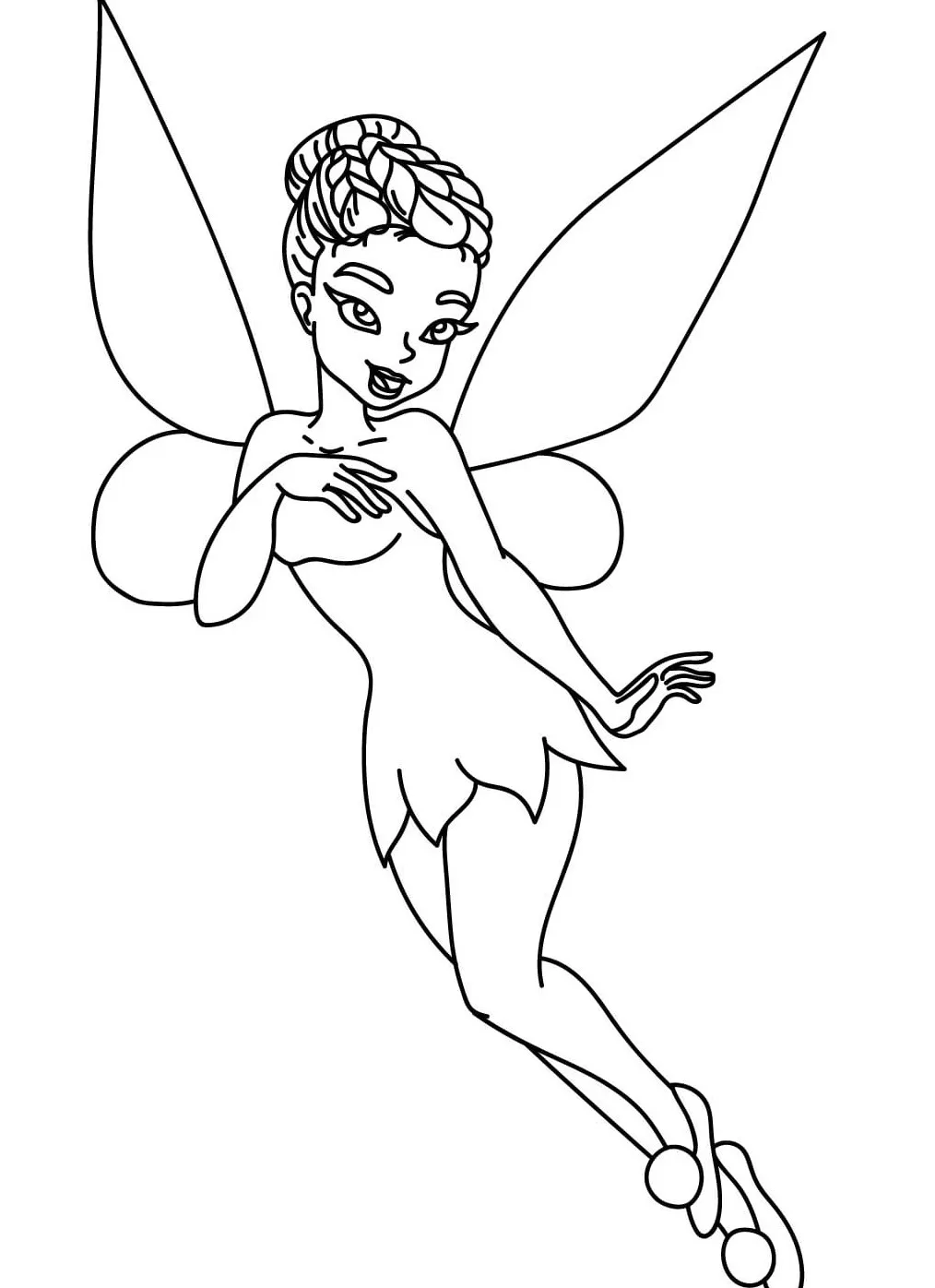 Dibujos para colorear e imprimir Tinker Bell