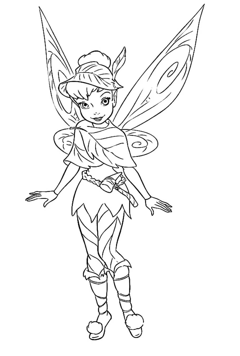 Dibujos para colorear e imprimir Tinker Bell