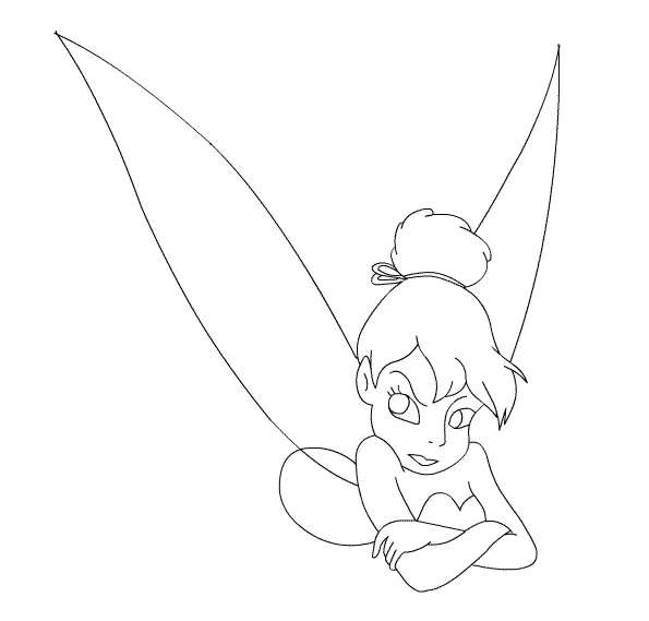 Dibujos para colorear e imprimir Tinker Bell