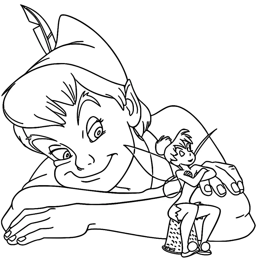 Dibujos para colorear e imprimir Tinker Bell