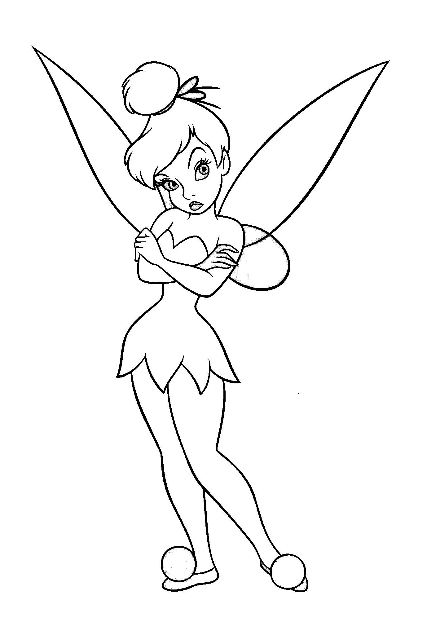 Dibujos para colorear e imprimir Tinker Bell