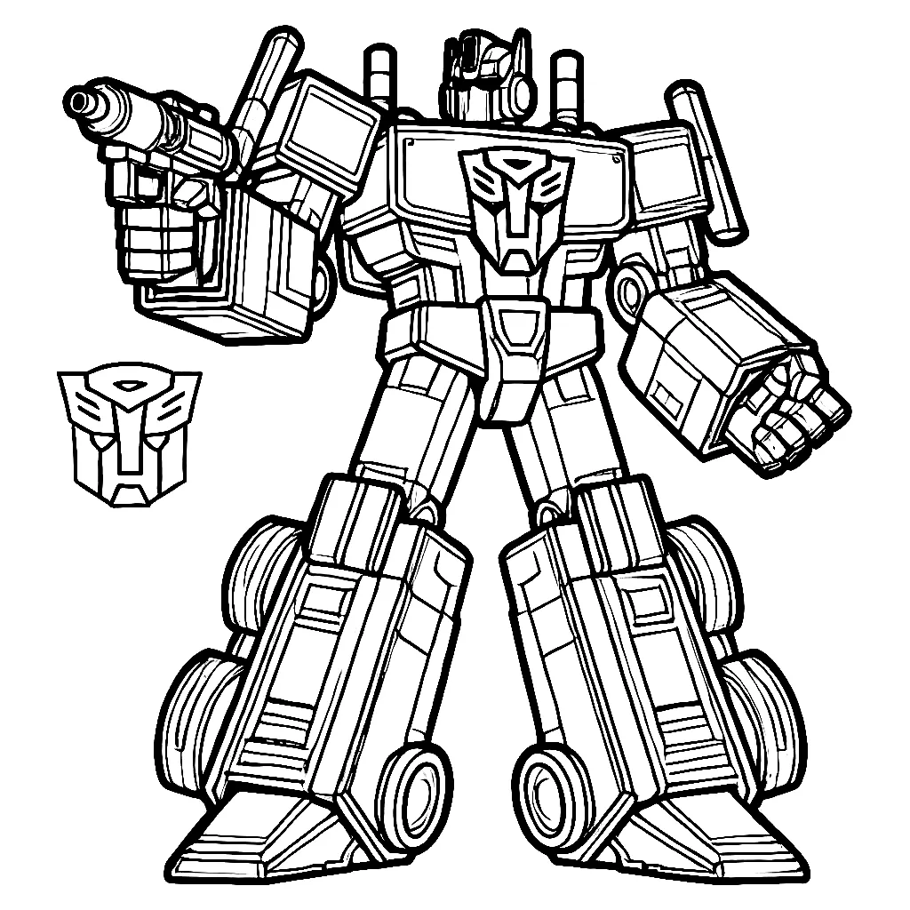 Dibujos para colorear e imprimir Transformers