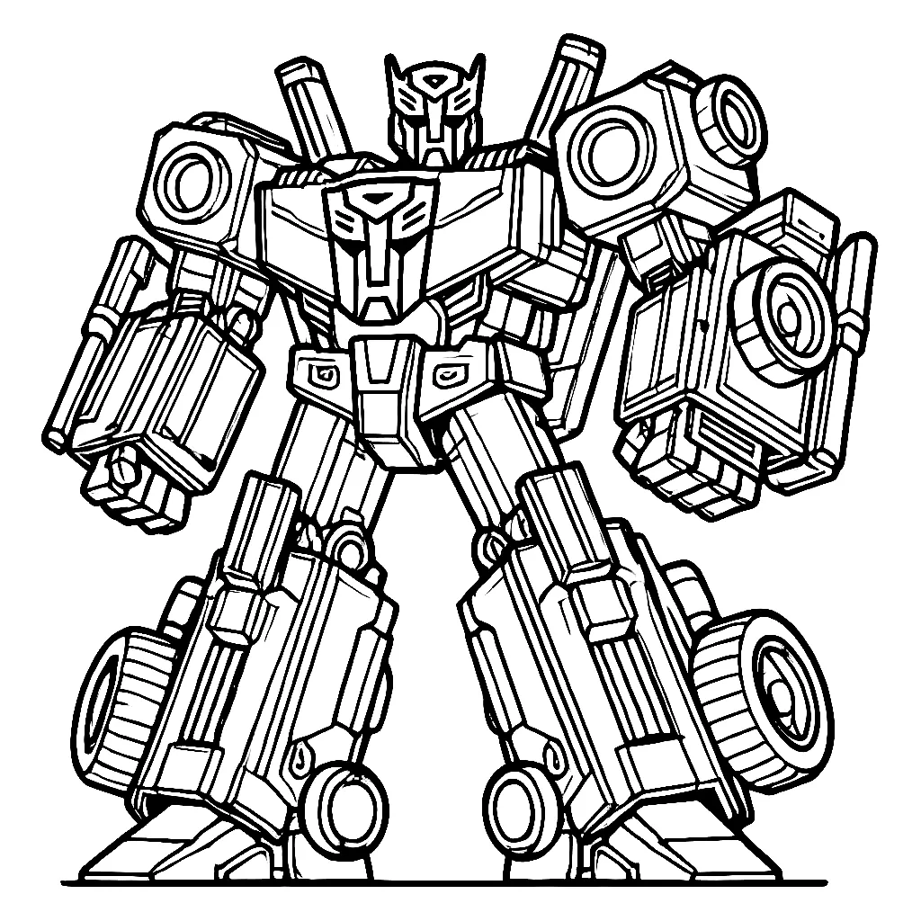 Dibujos para colorear e imprimir Transformers