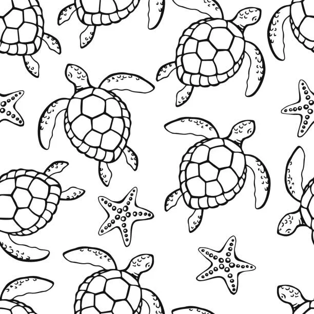 Dibujos para colorear e imprimir Turtle