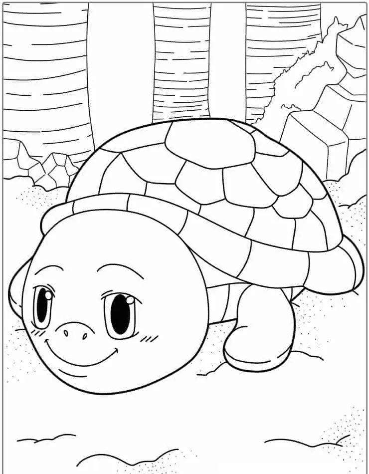 Dibujos para colorear e imprimir Turtle