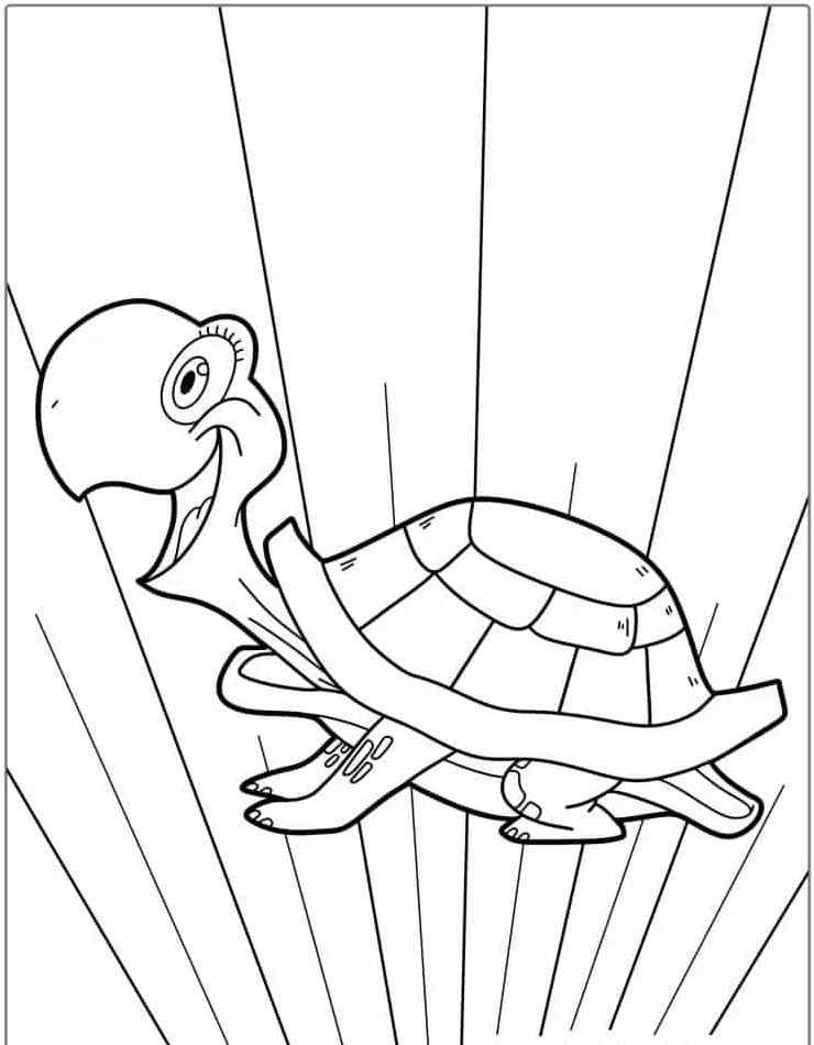 Dibujos para colorear e imprimir Turtle