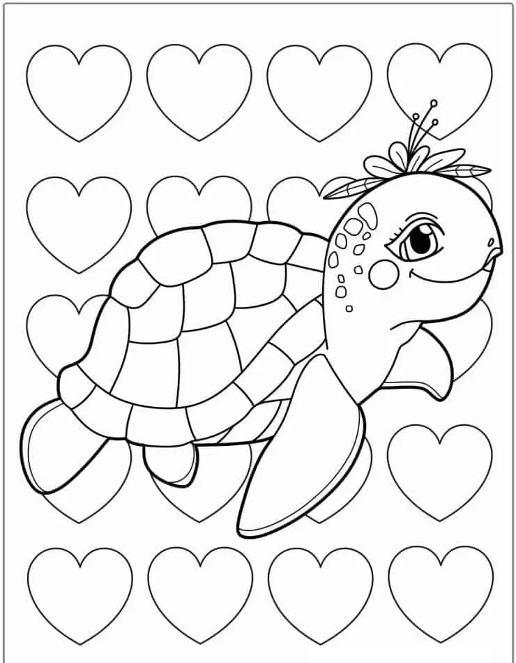 Dibujos para colorear e imprimir Turtle