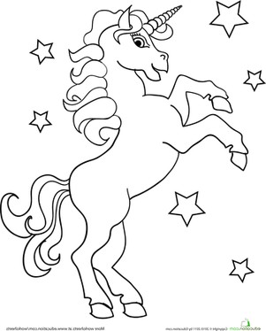 Dibujos para colorear e imprimir Unicorns