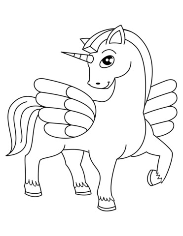 Dibujos para colorear e imprimir Unicorns