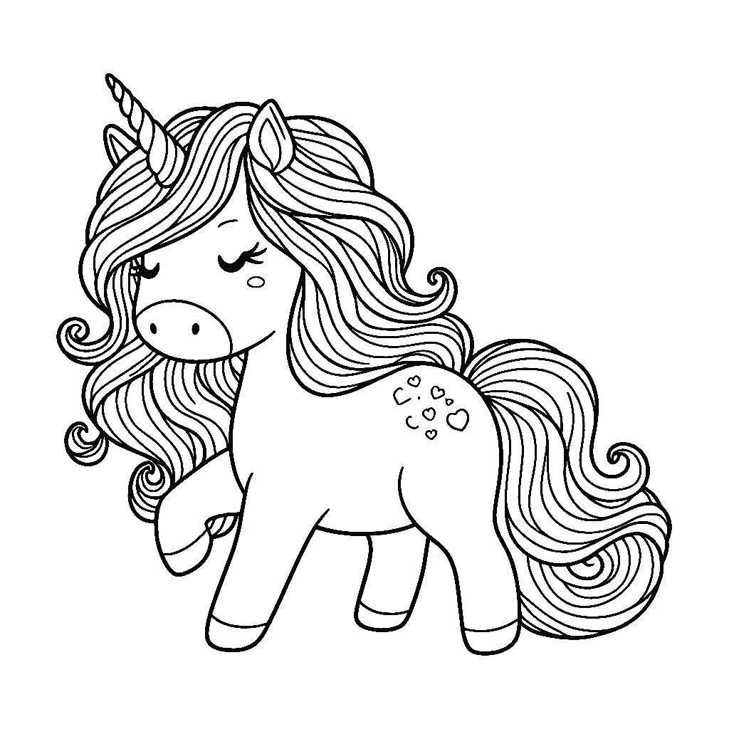 Dibujos para colorear e imprimir Unicorns