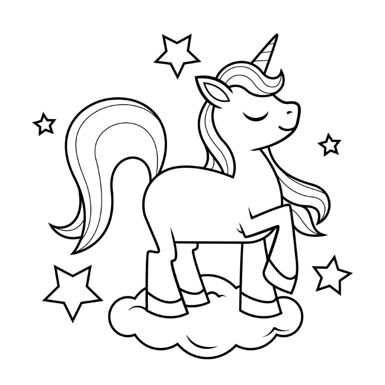 Dibujos para colorear e imprimir Unicorns