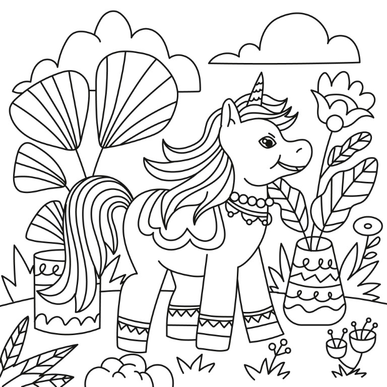 Dibujos para colorear e imprimir Unicorns