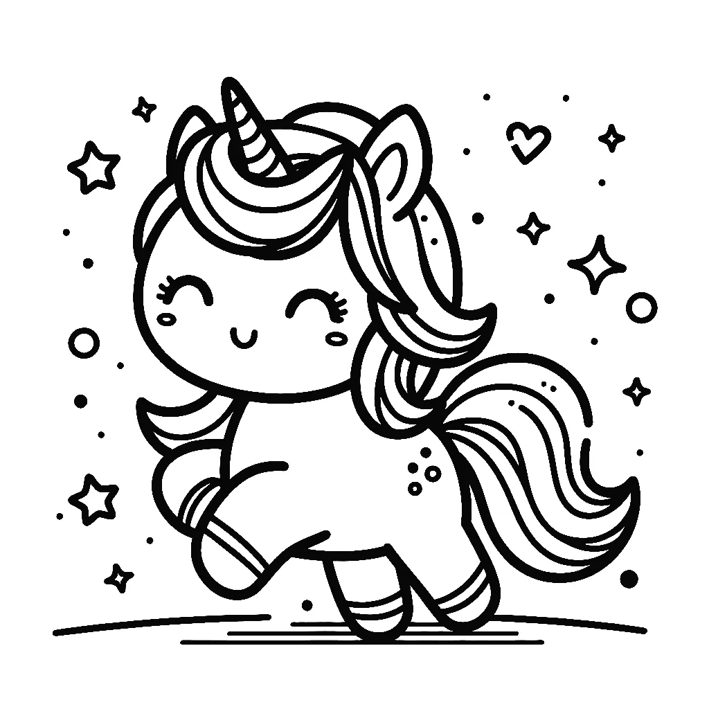 Dibujos para colorear e imprimir Unicorns