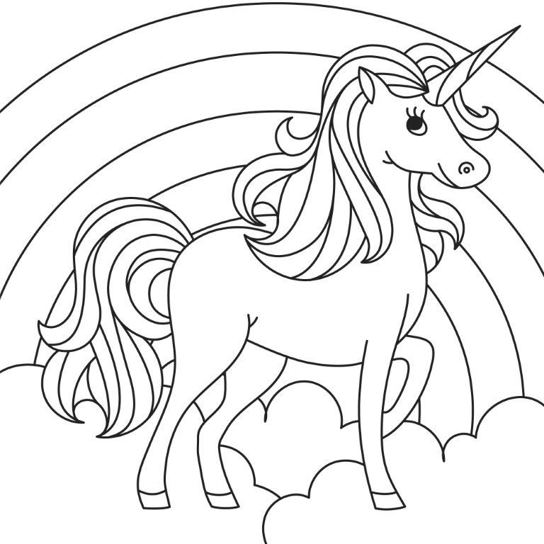 Dibujos para colorear e imprimir Unicorns