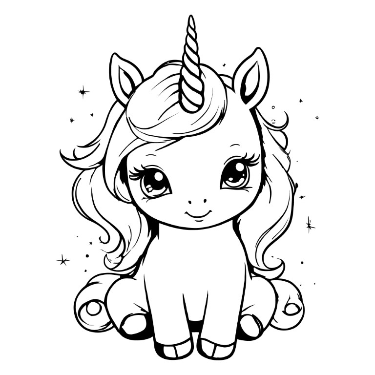 Dibujos para colorear e imprimir Unicorns