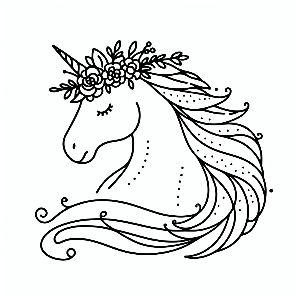 Dibujos para colorear e imprimir Unicorns