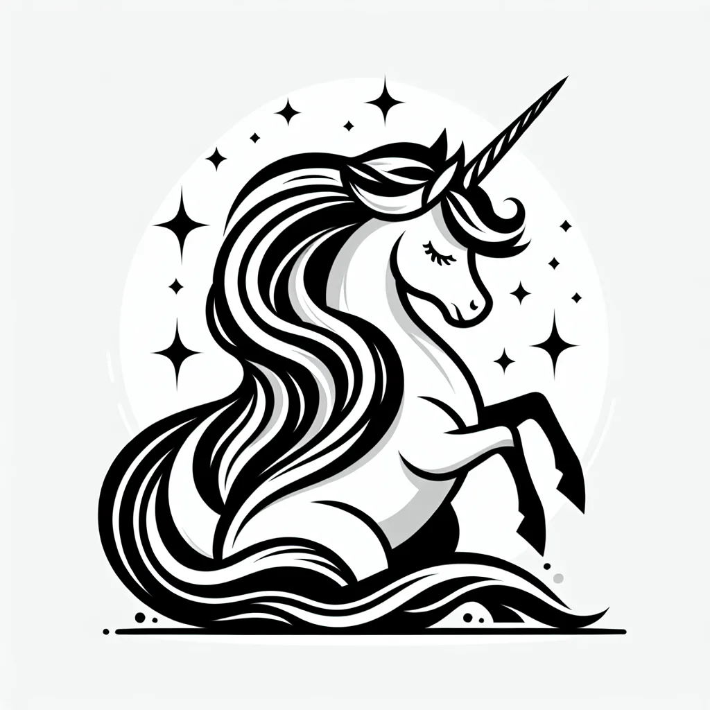 Dibujos para colorear e imprimir Unicorns