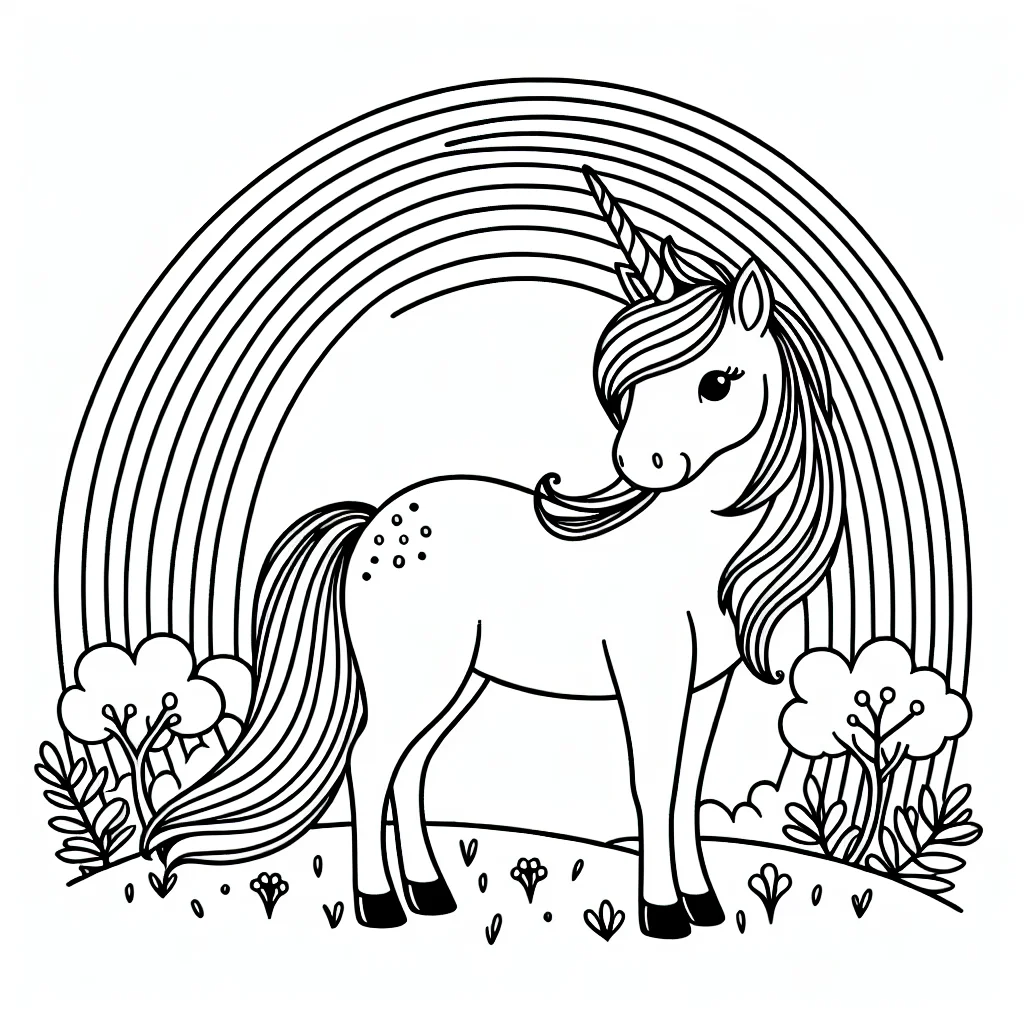 Dibujos para colorear e imprimir Unicorns