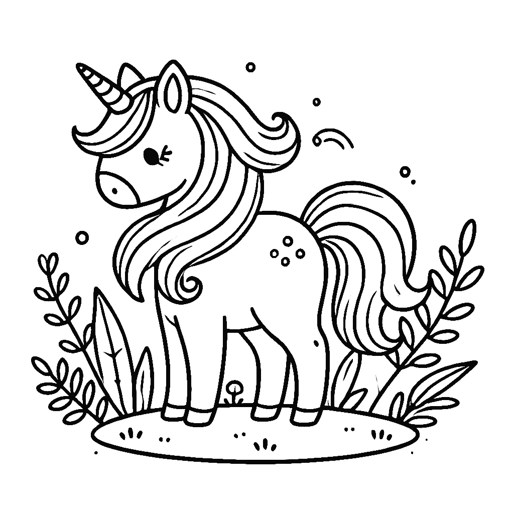 Dibujos para colorear e imprimir Unicorns