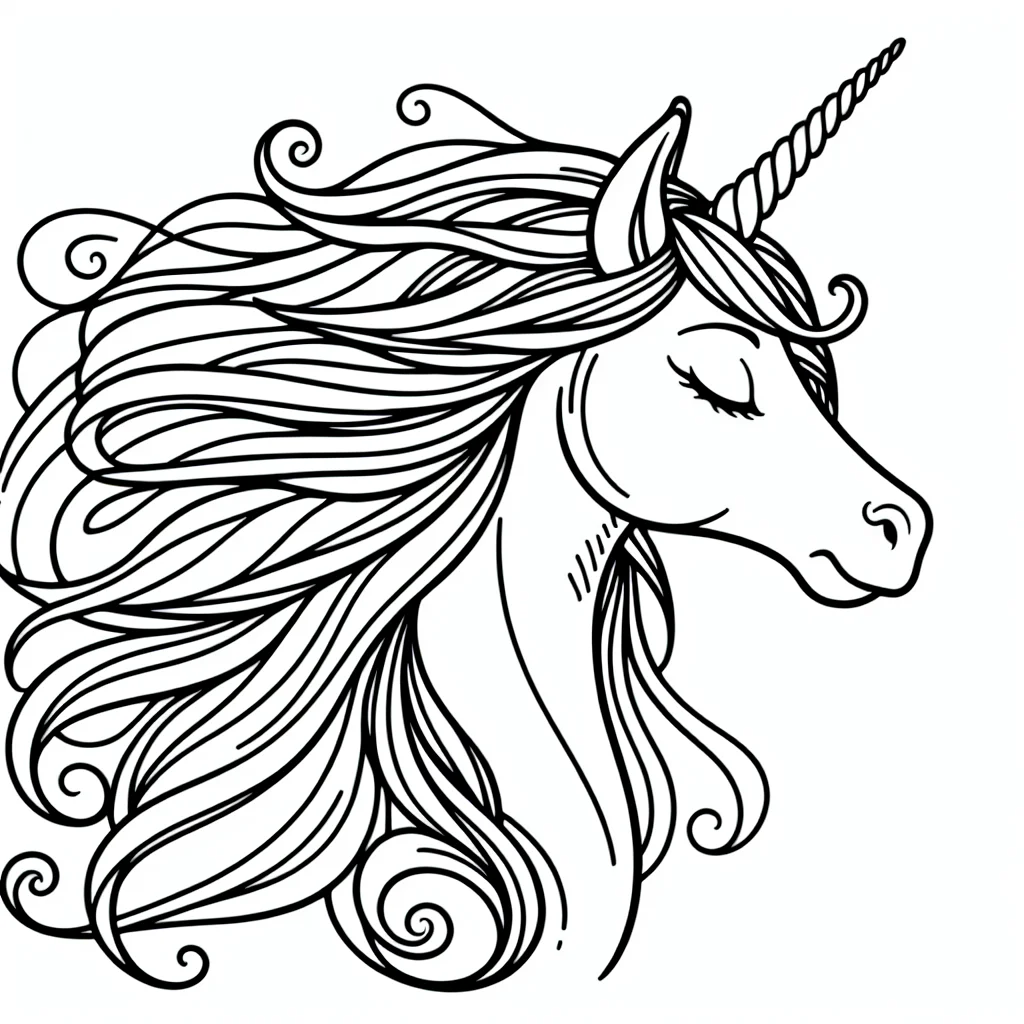 Dibujos para colorear e imprimir Unicorns