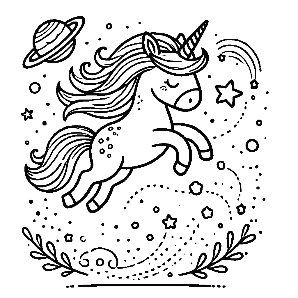 Dibujos para colorear e imprimir Unicorns