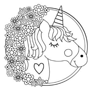 Dibujos para colorear e imprimir Unicorns