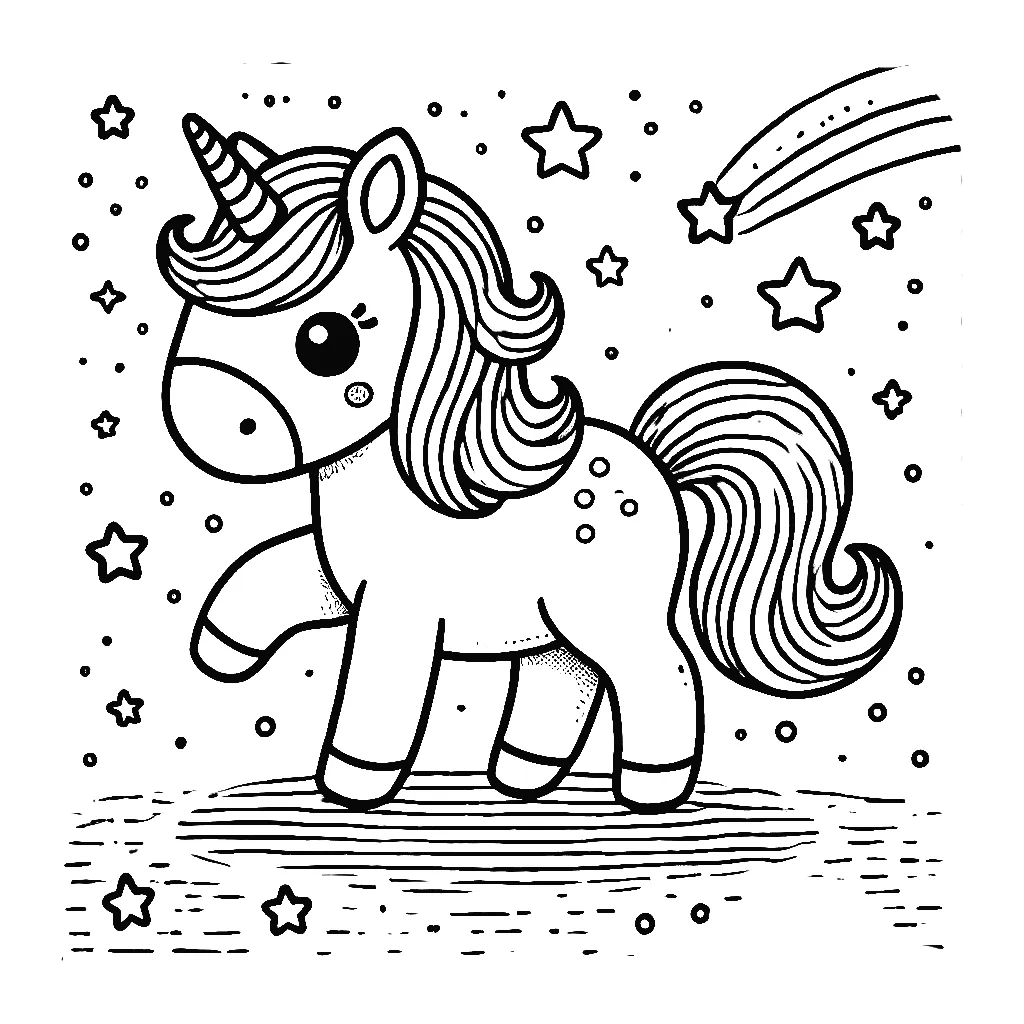 Dibujos para colorear e imprimir Unicorns