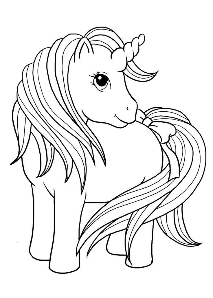 Dibujos para colorear e imprimir Unicorns