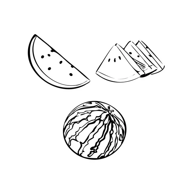 Dibujos para colorear e imprimir Watermelon