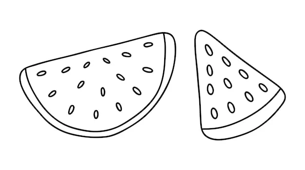 Dibujos para colorear e imprimir Watermelon