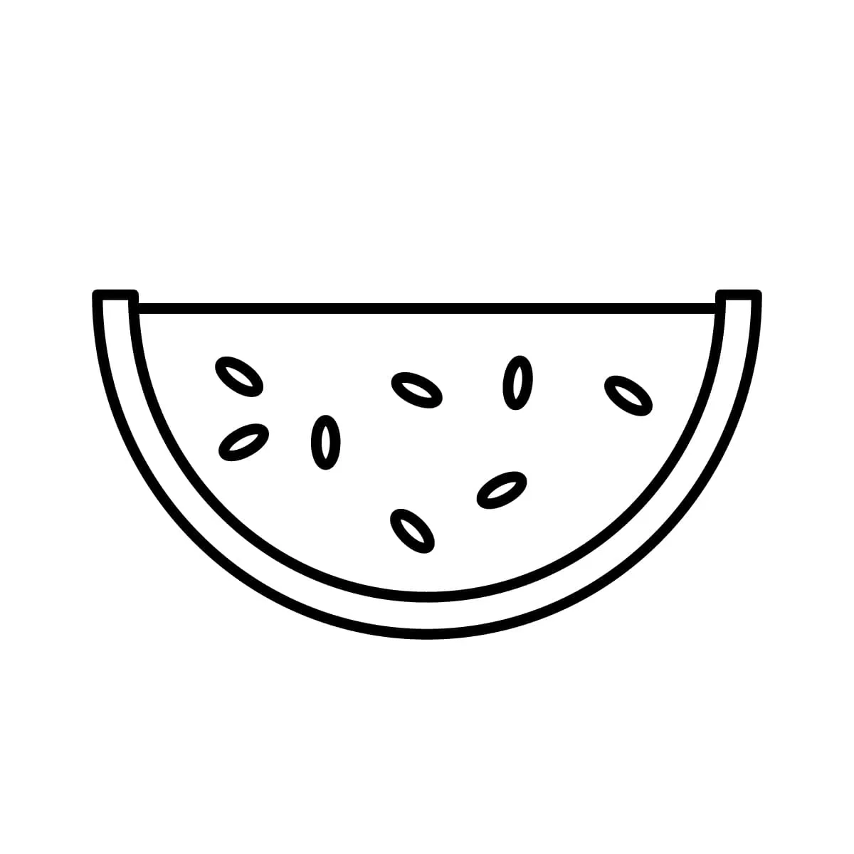 Dibujos para colorear e imprimir Watermelon