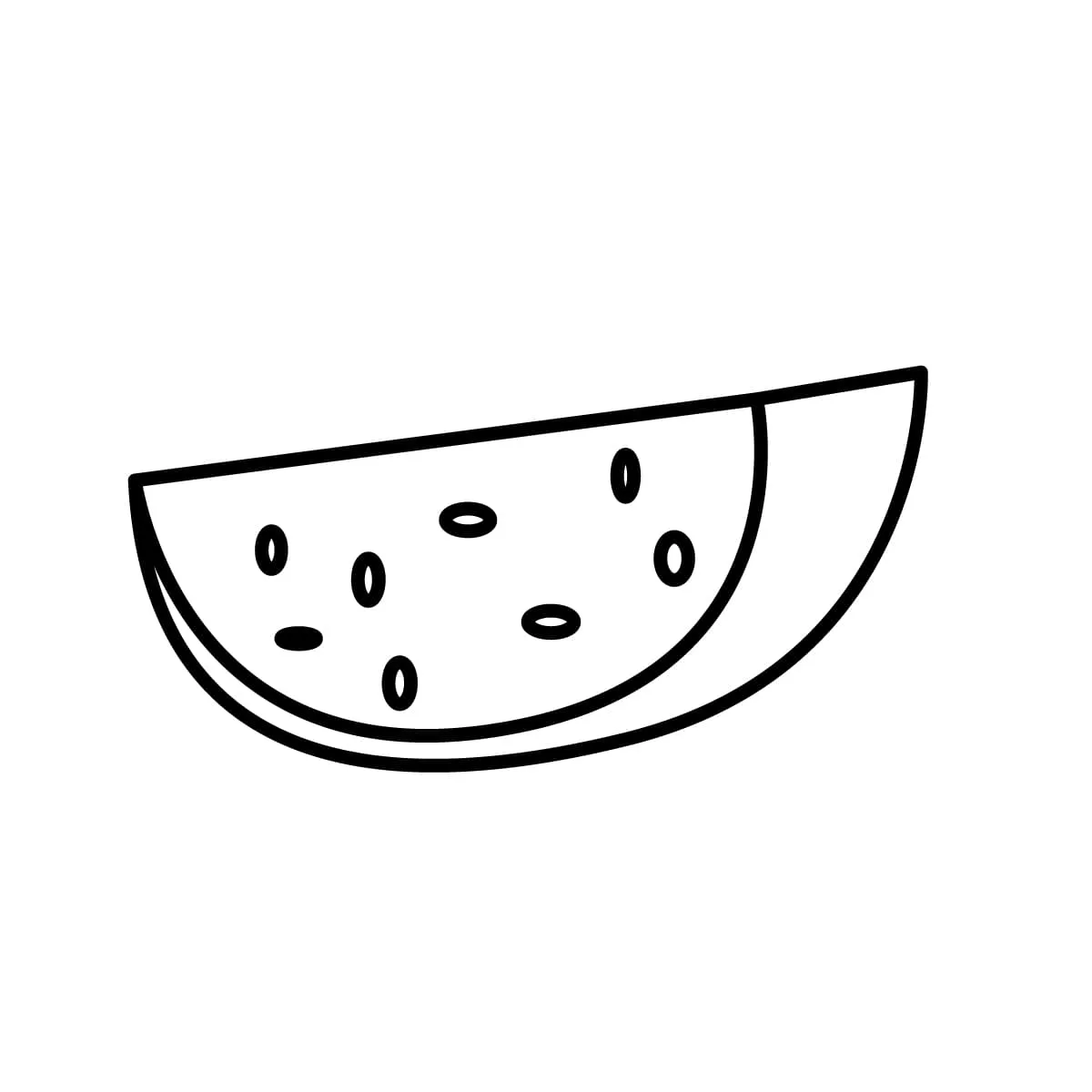 Dibujos para colorear e imprimir Watermelon