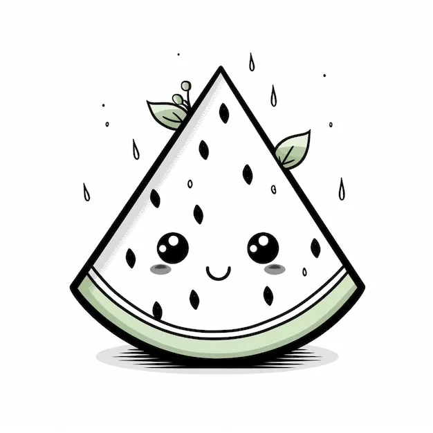 Dibujos para colorear e imprimir Watermelon