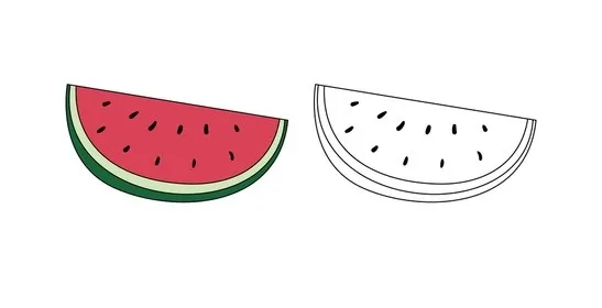 Dibujos para colorear e imprimir Watermelon