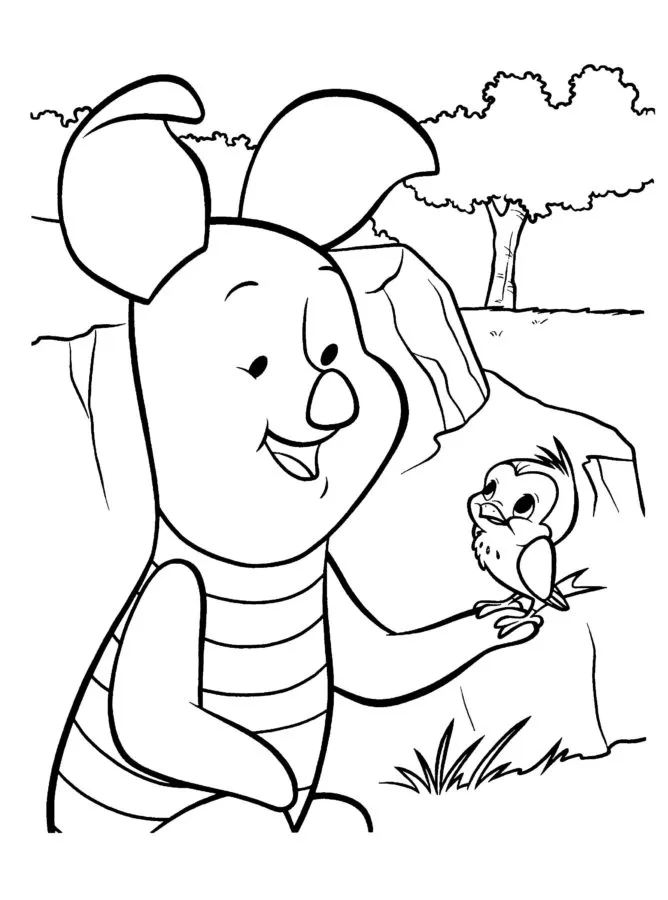 Dibujos para colorear e imprimir Winnie The Pooh