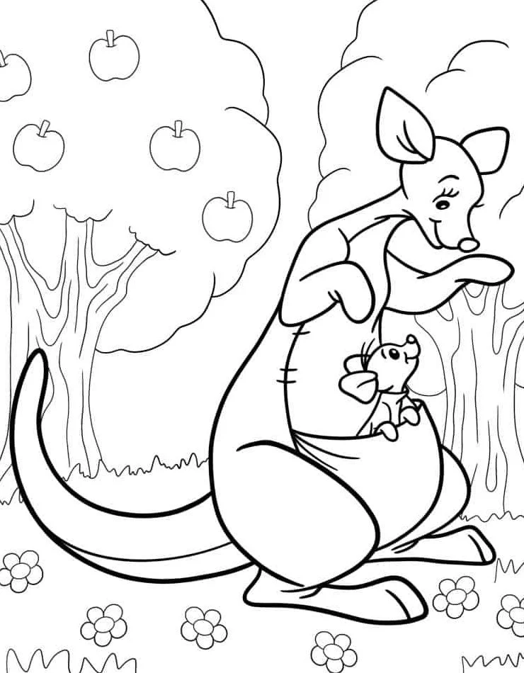 Dibujos para colorear e imprimir Winnie The Pooh