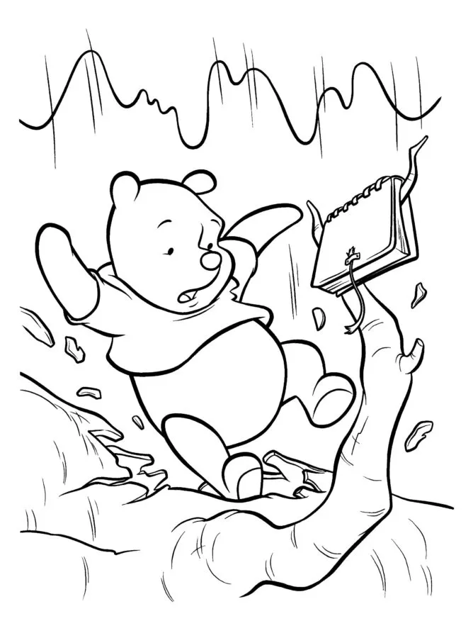 Dibujos para colorear e imprimir Winnie The Pooh