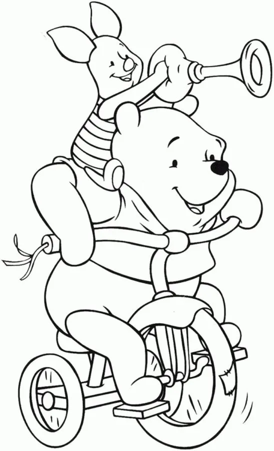 Dibujos para colorear e imprimir Winnie The Pooh