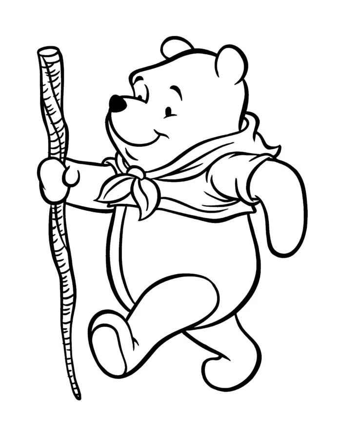 Dibujos para colorear e imprimir Winnie The Pooh