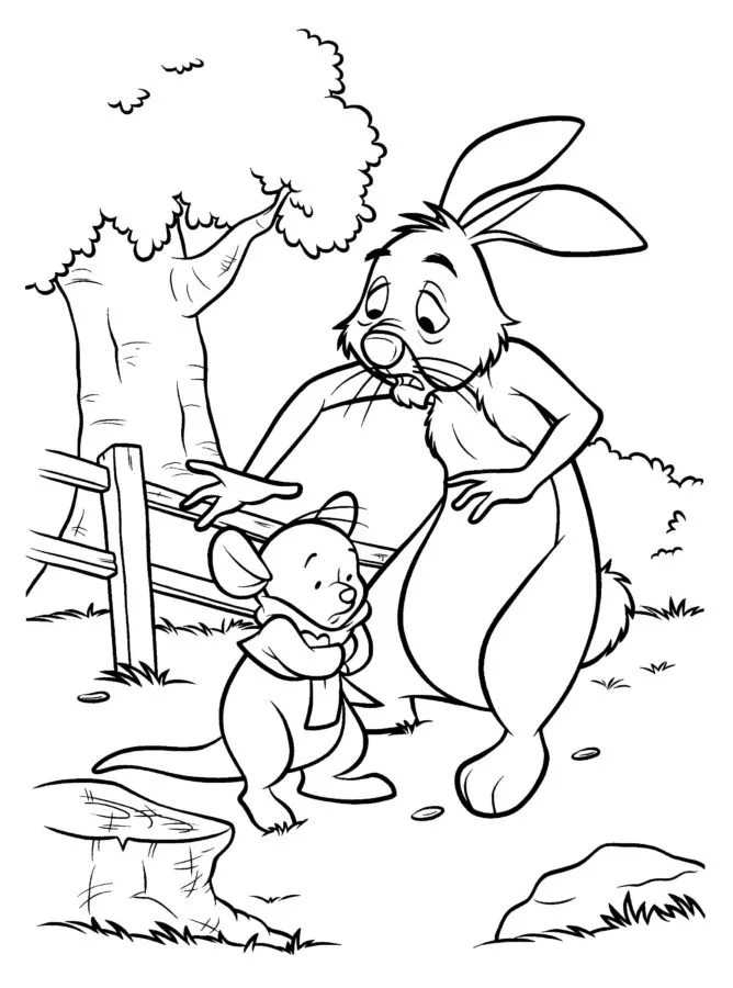 Dibujos para colorear e imprimir Winnie The Pooh