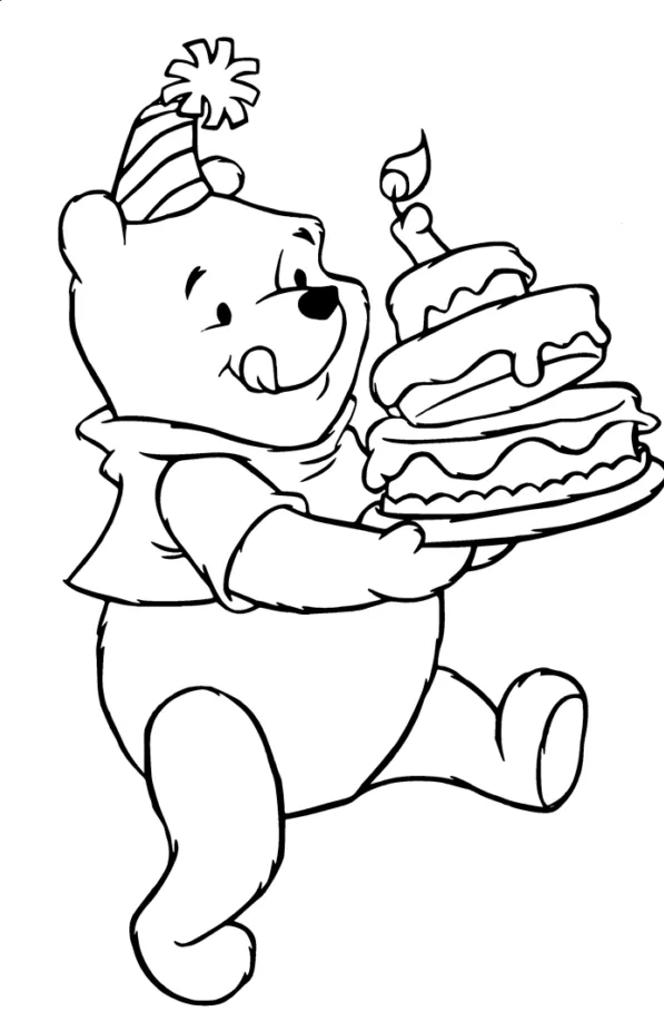 Dibujos para colorear e imprimir Winnie The Pooh