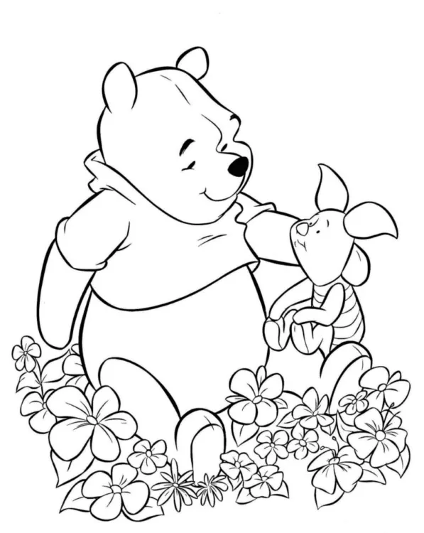 Dibujos para colorear e imprimir Winnie The Pooh