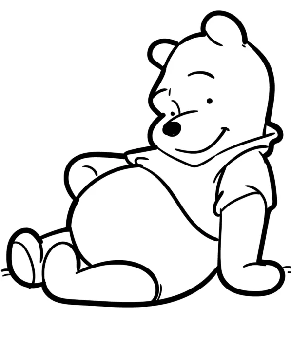 Dibujos para colorear e imprimir Winnie The Pooh