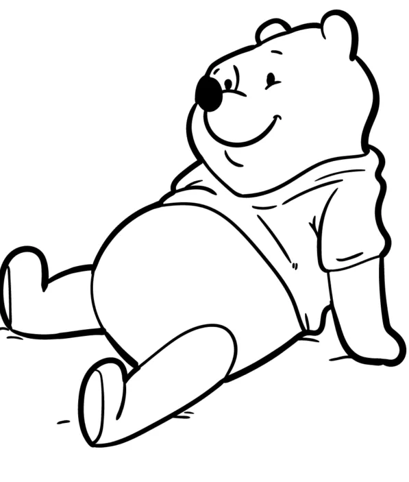 Dibujos para colorear e imprimir Winnie The Pooh