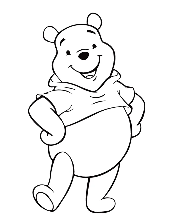 Dibujos para colorear e imprimir Winnie The Pooh