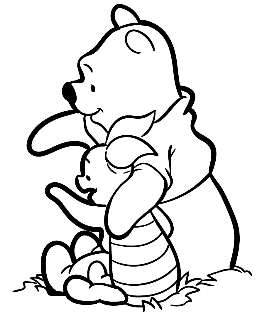 Dibujos para colorear e imprimir Winnie The Pooh