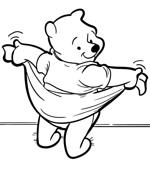 Dibujos para colorear e imprimir Winnie The Pooh