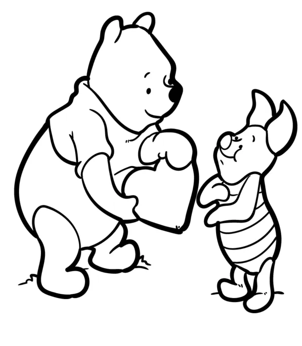 Dibujos para colorear e imprimir Winnie The Pooh